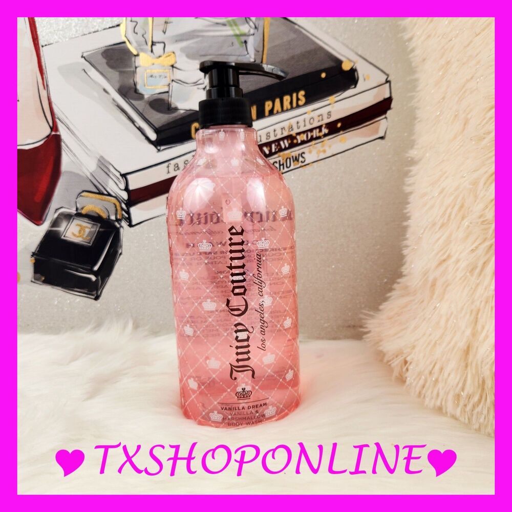 💗🚿Juicy Couture Vanilla Dream & Marshmallow Scented Body Wash🚿💗